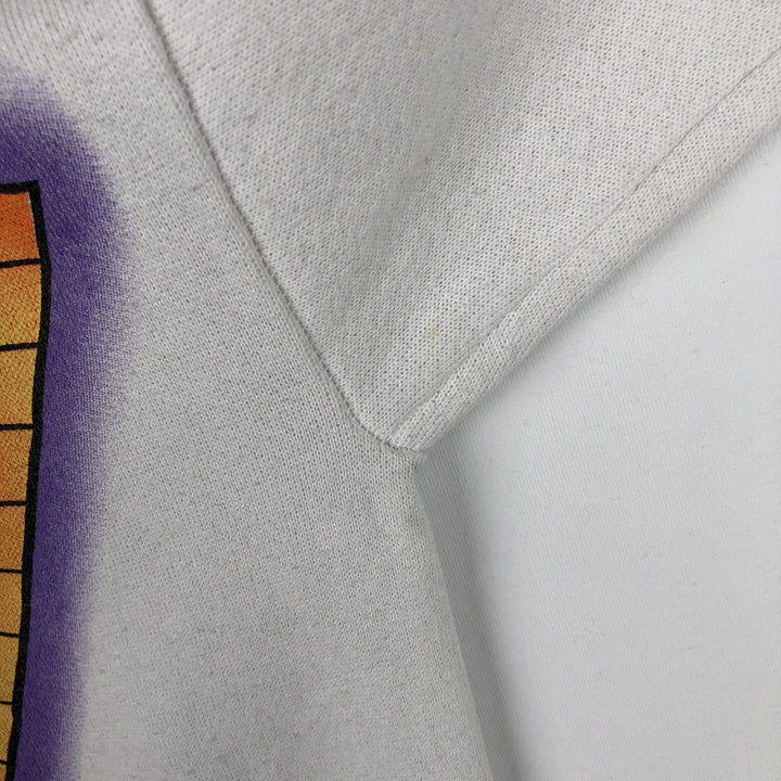 90'S Space Jam Looney Tunes Lola Bunny Character Sweatshirt (Women's XL equivalent) cotton white type Vintage Second Hand