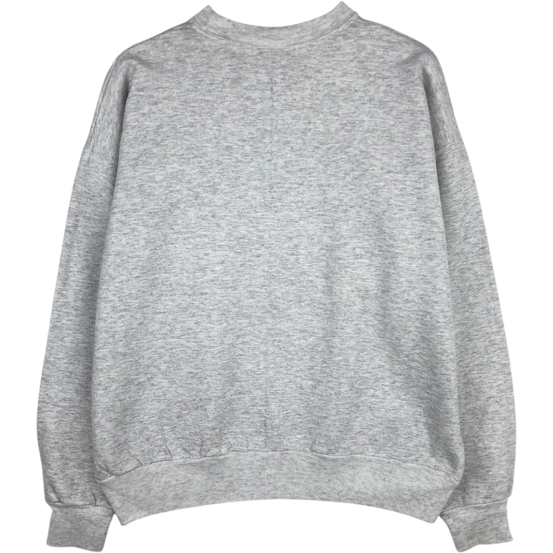 Hanes Horse Print Animal Sweatshirt (Men's Size L) cotton gray type Vintage Second Hand