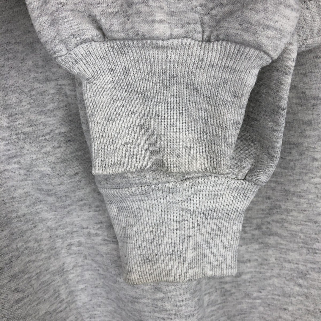 Hanes Horse Print Animal Sweatshirt (Men's Size L) cotton gray type Vintage Second Hand