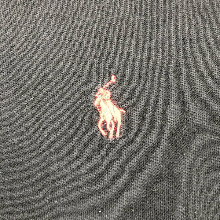 Ralph Lauren POLO RALPH LAUREN One-point logo sweatshirt, sweatshirt, men's M size unclear black type Vintage Second Hand