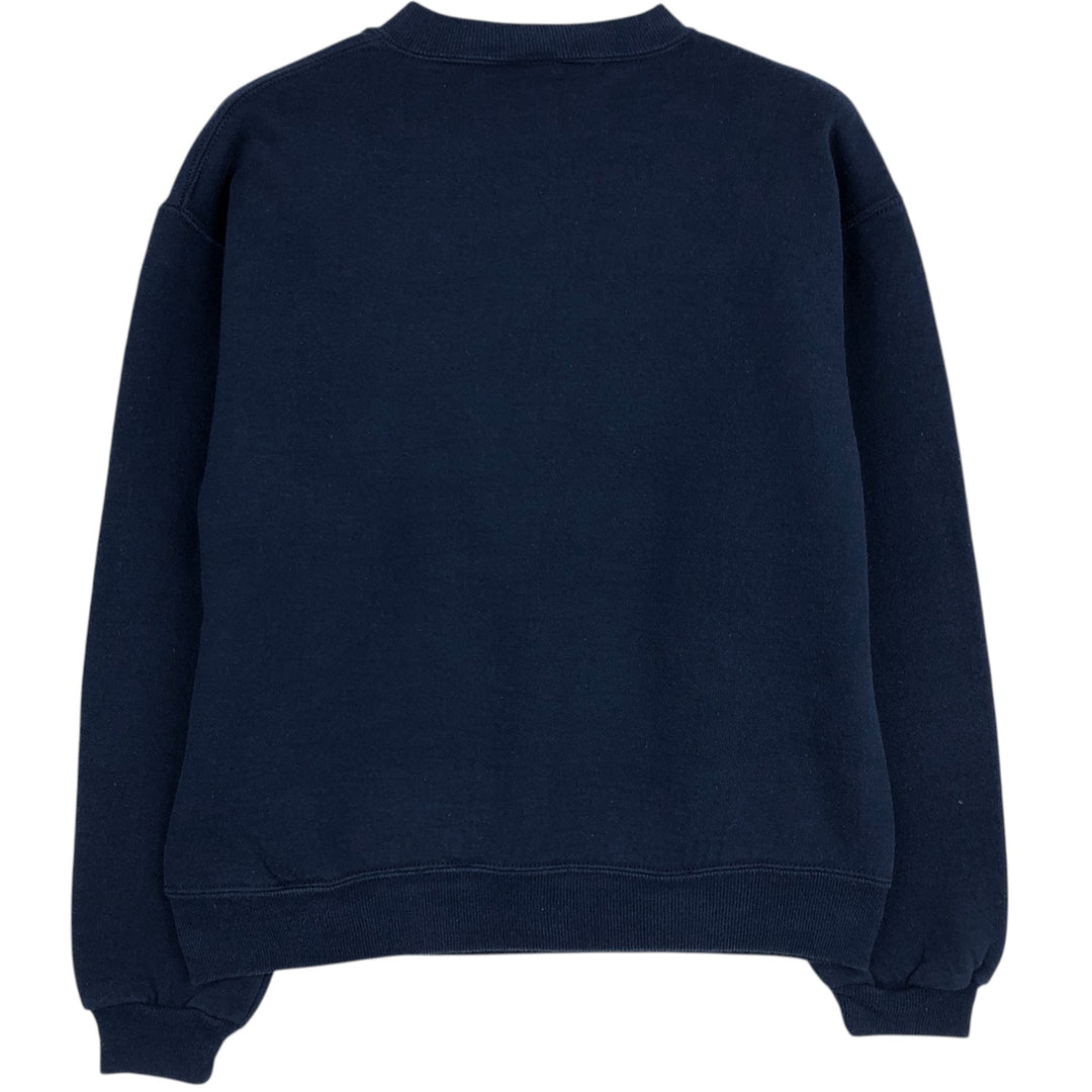 90'S Russell College Sweatshirt, Women's Size M (approx.), Vintage cotton navy blue type Vintage Second Hand