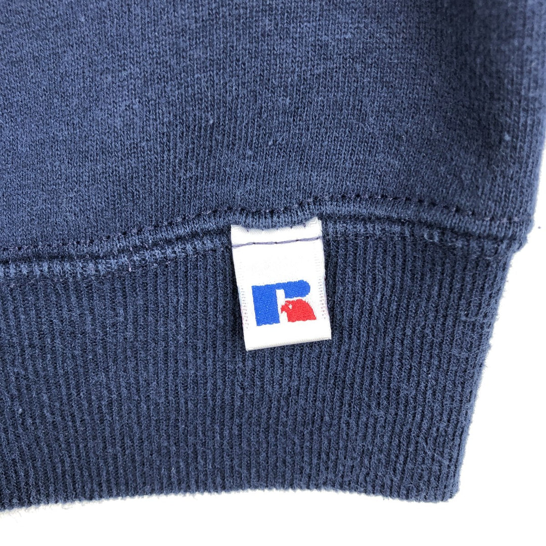 90'S Russell College Sweatshirt, Women's Size M (approx.), Vintage cotton navy blue type Vintage Second Hand