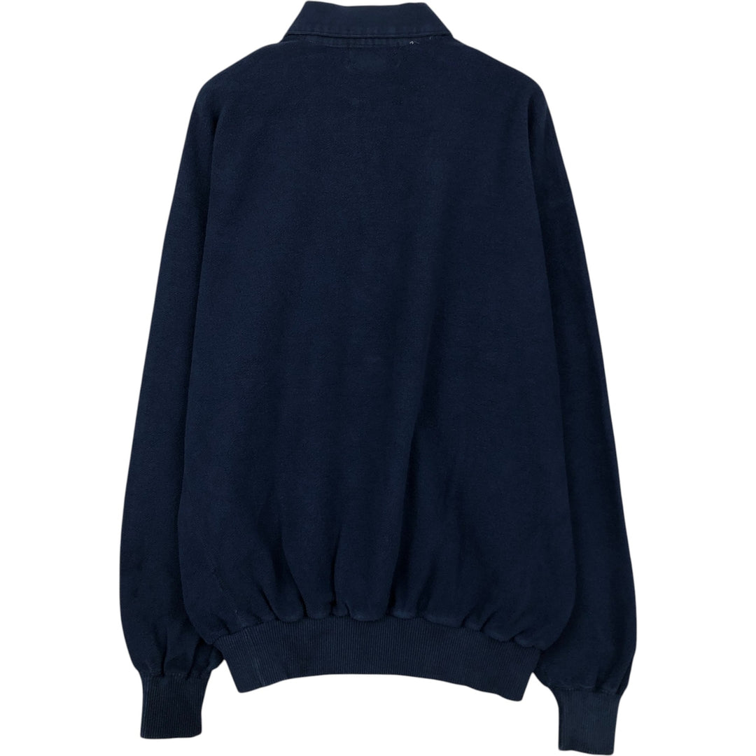 80s-90'S Eddie Bauer Black Tag Blank Sweatshirt, Made in Canada, Men's Size M (approx.), Vintage cotton navy blue type Vintage Second Hand