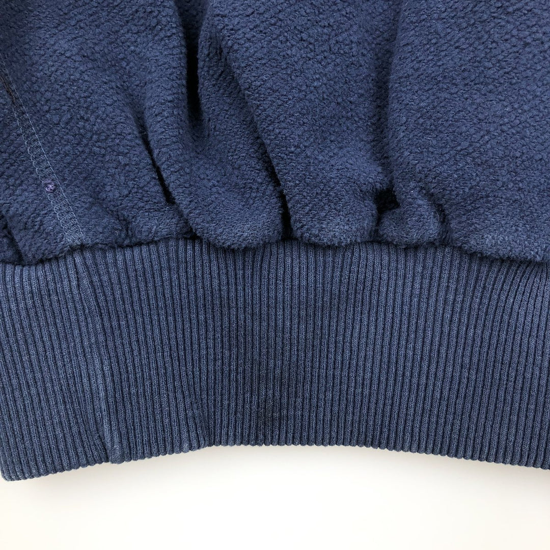 80s-90'S Eddie Bauer Black Tag Blank Sweatshirt, Made in Canada, Men's Size M (approx.), Vintage cotton navy blue type Vintage Second Hand