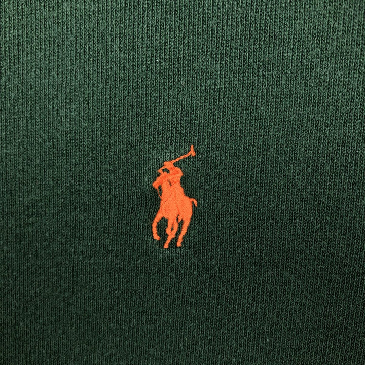 Ralph Lauren POLO by Ralph Lauren One Point Logo Sweatshirt Trainer Men's XL cotton green type Vintage Second Hand