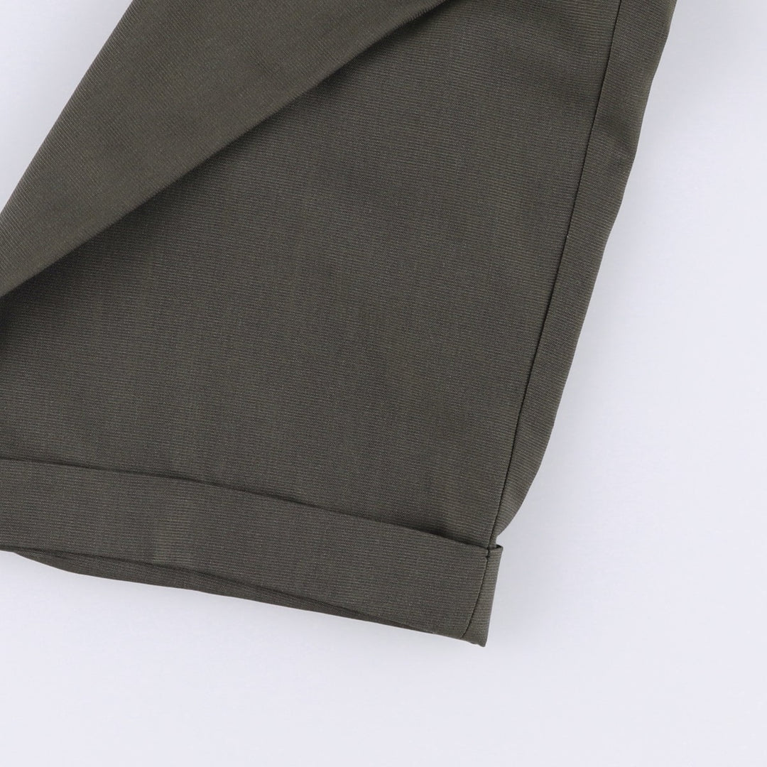 Two-pleat slacks for men, size W34 unclear gray type Vintage Second Hand