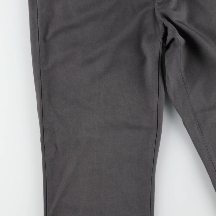 Louis Raphael two-pleat wool trousers, men's size W32 (approx.) wool Charcoal Vintage Second Hand