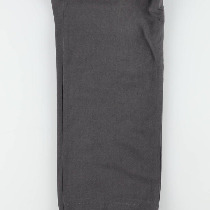 Louis Raphael two-pleat wool trousers, men's size W32 (approx.) wool Charcoal Vintage Second Hand