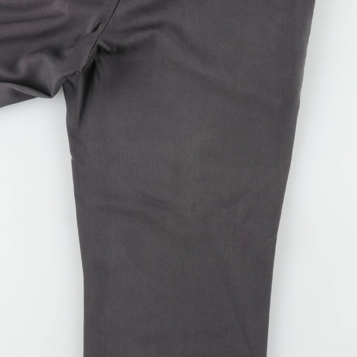 Louis Raphael two-pleat wool trousers, men's size W32 (approx.) wool Charcoal Vintage Second Hand
