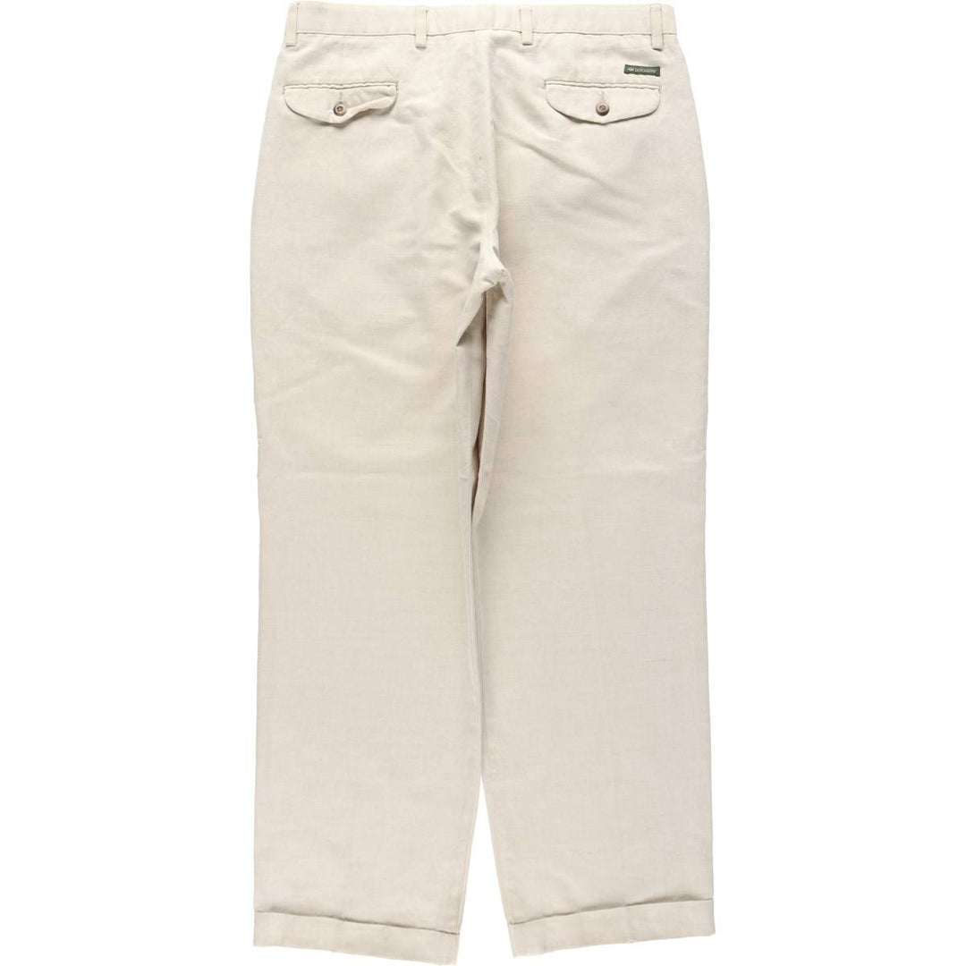 Dockers two-pleat slacks pants, men's size W36 (approx.) cotton Beige type Vintage Second Hand
