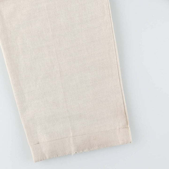 Dockers two-pleat slacks pants, men's size W36 (approx.) cotton Beige type Vintage Second Hand