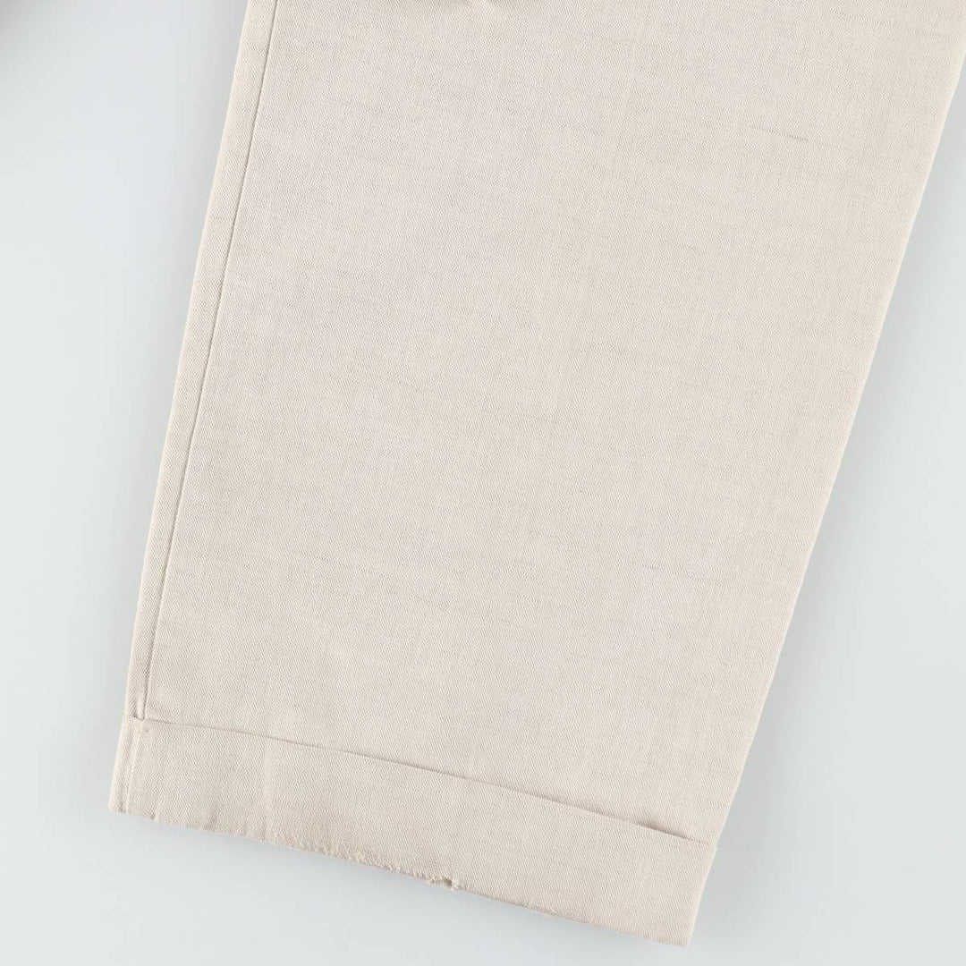 Dockers two-pleat slacks pants, men's size W36 (approx.) cotton Beige type Vintage Second Hand