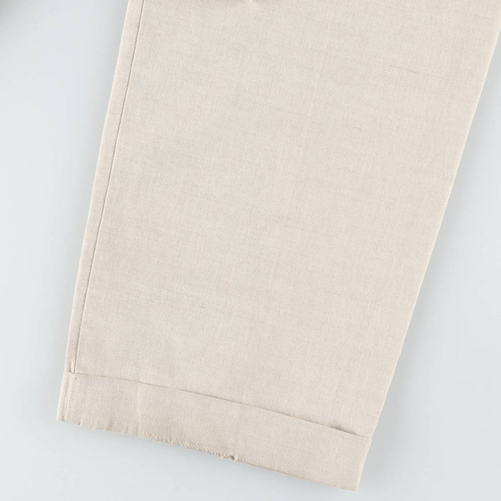 Dockers two-pleat slacks pants, men's size W36 (approx.) cotton Beige type Vintage Second Hand