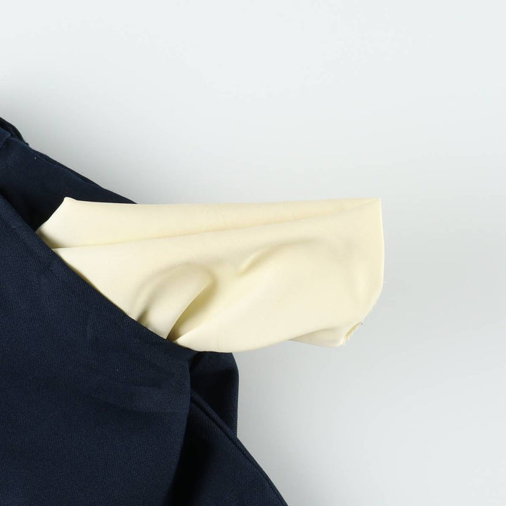 90'S Comfort Action slacks pants, made in USA, men's size W36 equivalent, vintage. unclear navy blue type Vintage Second Hand
