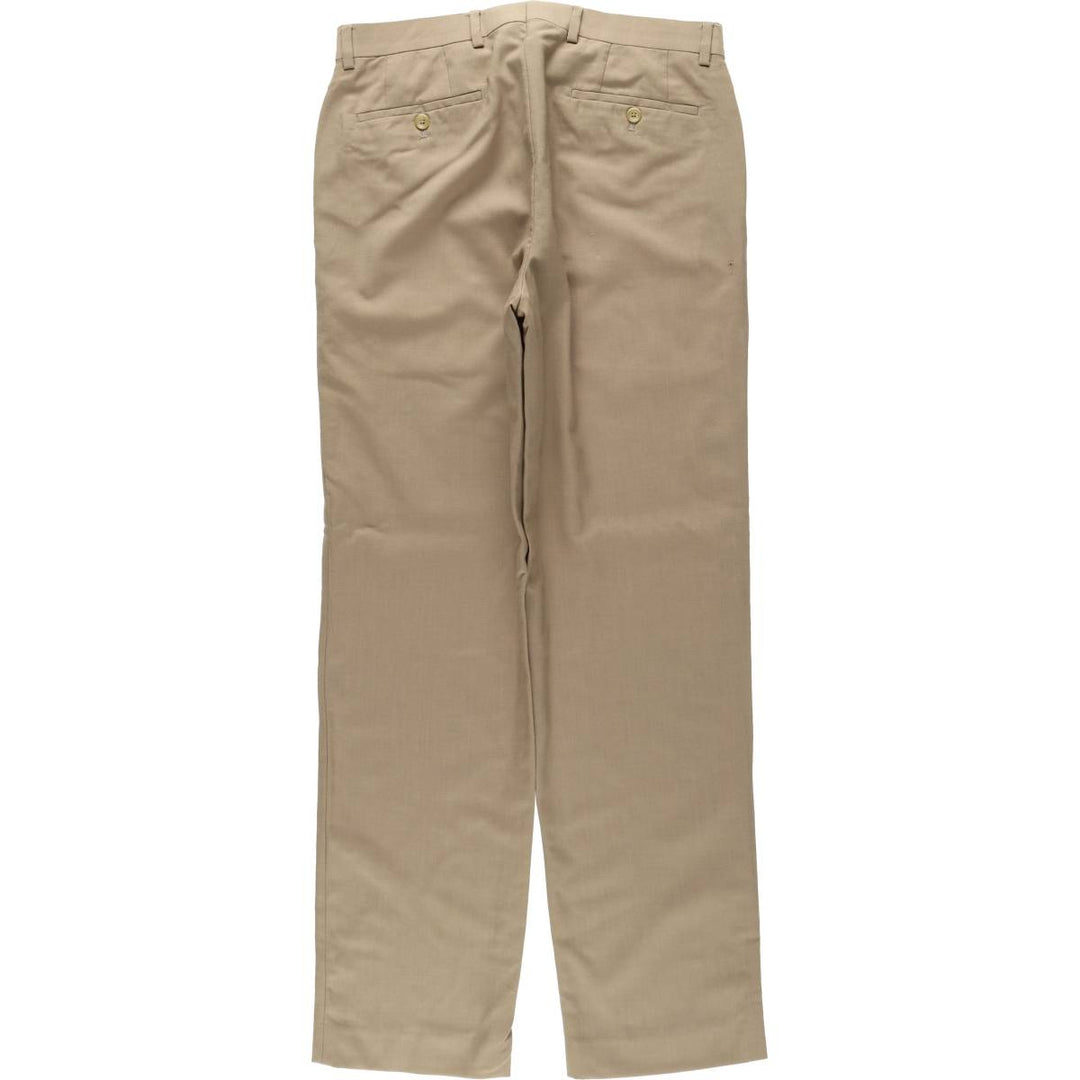 Ralph Lauren TOTAL COMFORT slacks pants for men, size W33 (approx.) unclear beige type brown Vintage Second Hand