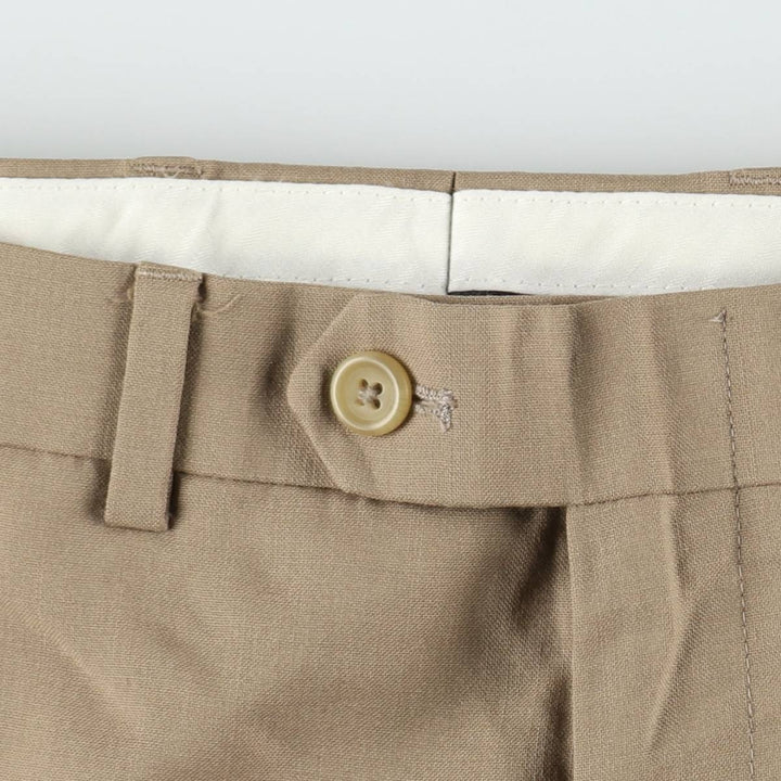 Ralph Lauren TOTAL COMFORT slacks pants for men, size W33 (approx.) unclear beige type brown Vintage Second Hand
