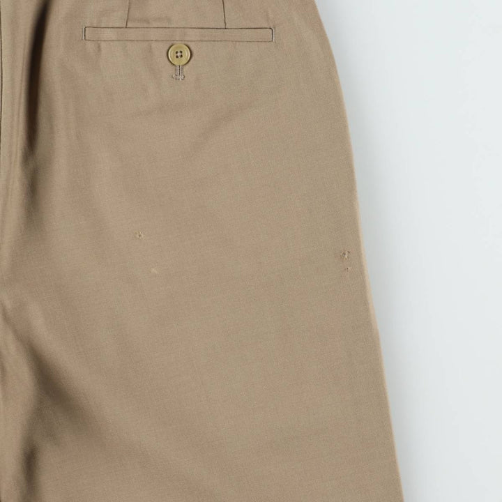Ralph Lauren TOTAL COMFORT slacks pants for men, size W33 (approx.) unclear beige type brown Vintage Second Hand