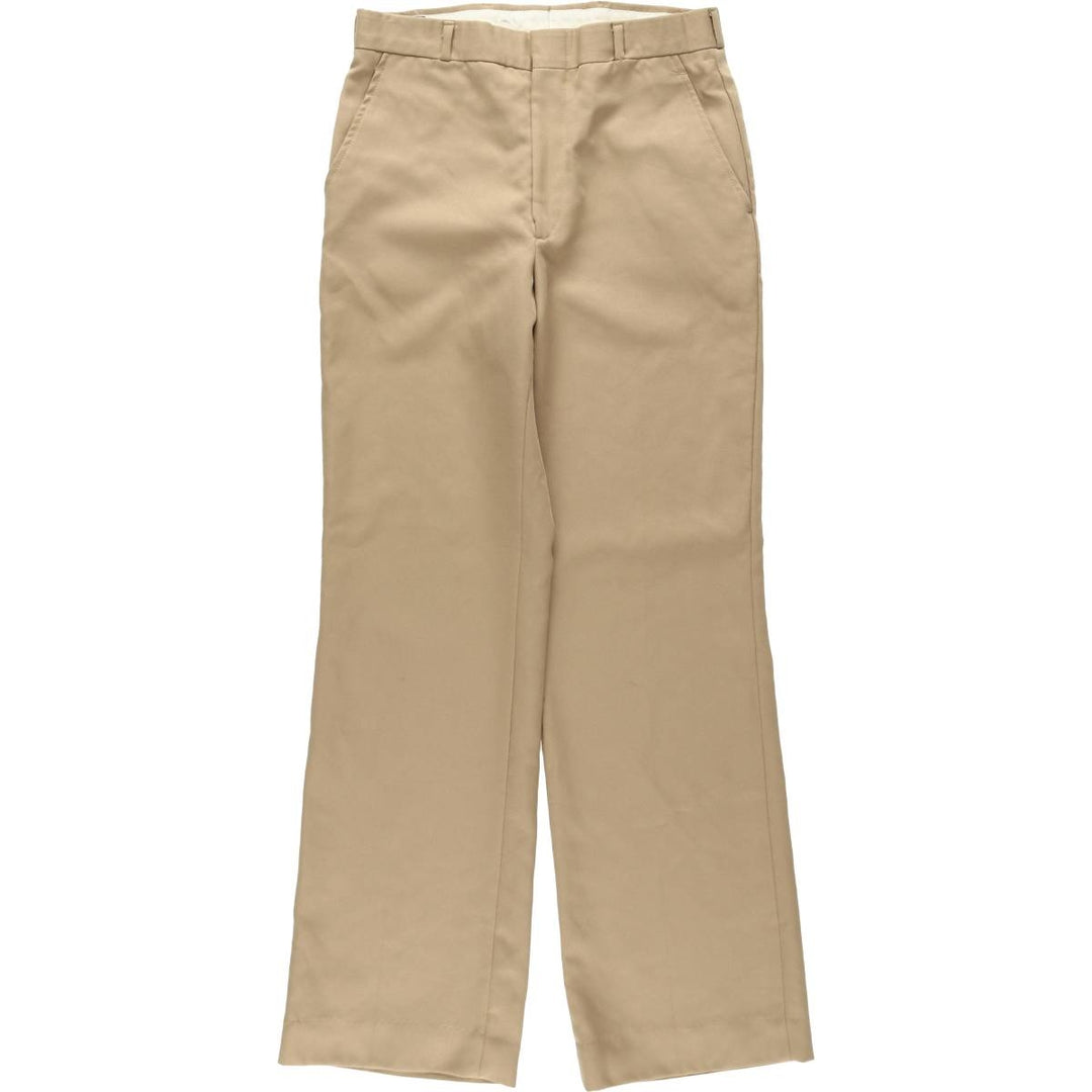 1970s-era Campus slacks pants, men's size W31 (approx.), vintage. unclear Beige type Vintage Second Hand