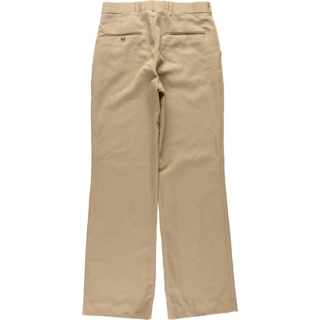 1970s-era Campus slacks pants, men's size W31 (approx.), vintage. unclear Beige type Vintage Second Hand