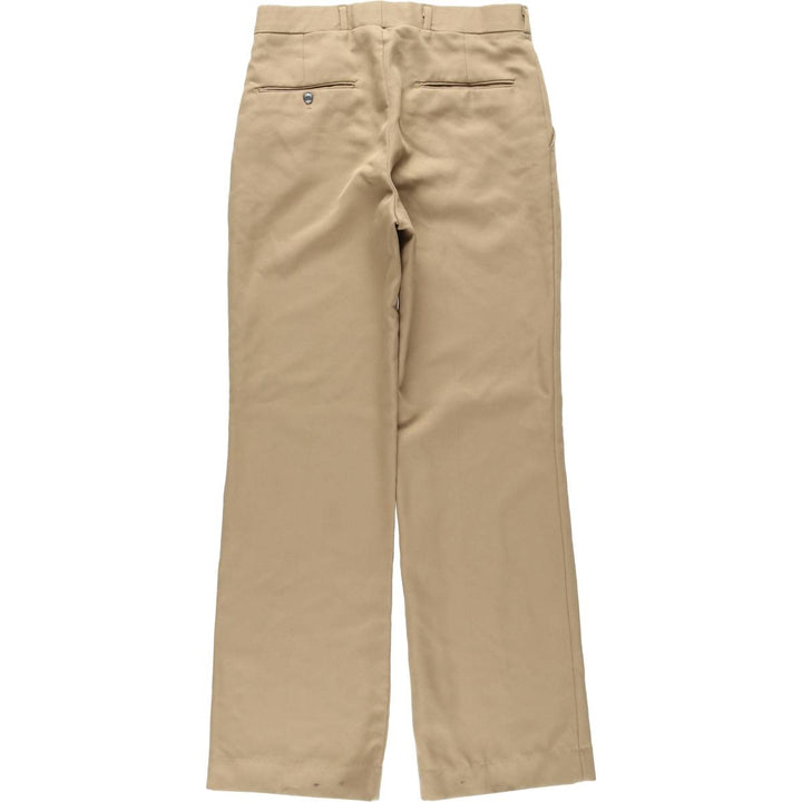 1970s-era Campus slacks pants, men's size W31 (approx.), vintage. unclear Beige type Vintage Second Hand