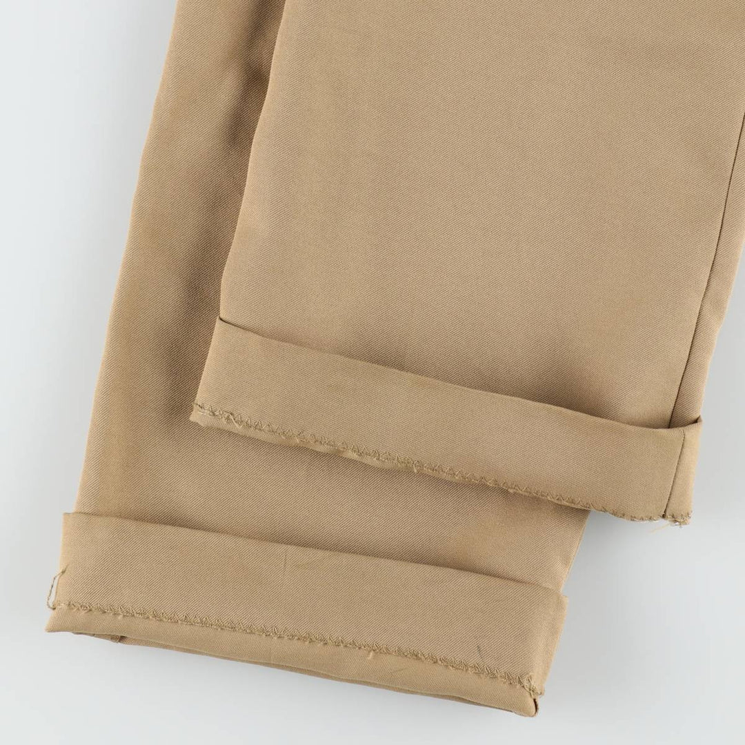 1970s-era Campus slacks pants, men's size W31 (approx.), vintage. unclear Beige type Vintage Second Hand