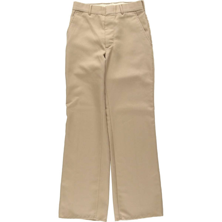 70s-era CAMPUS bootcut flare pants, women's size L (equivalent to W28), vintage. unclear Beige type Vintage Second Hand