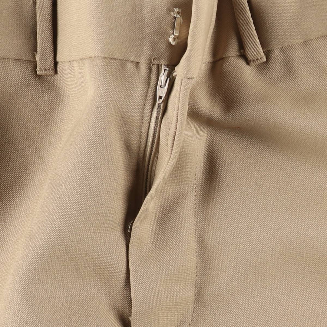 70s-era CAMPUS bootcut flare pants, women's size L (equivalent to W28), vintage. unclear Beige type Vintage Second Hand