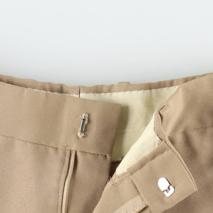 70s-era CAMPUS bootcut flare pants, women's size L (equivalent to W28), vintage. unclear Beige type Vintage Second Hand