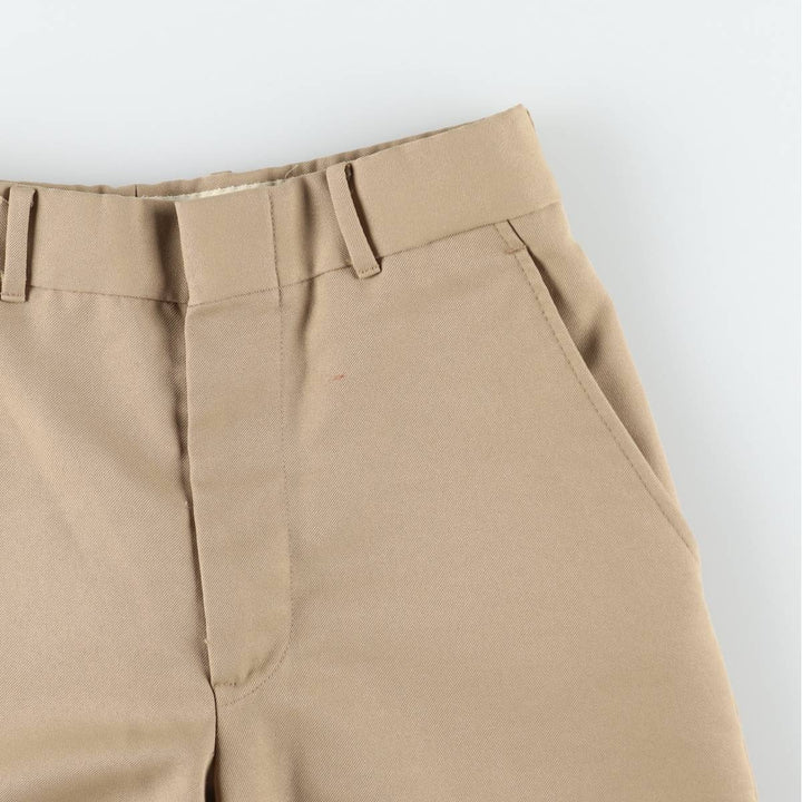70s-era CAMPUS bootcut flare pants, women's size L (equivalent to W28), vintage. unclear Beige type Vintage Second Hand