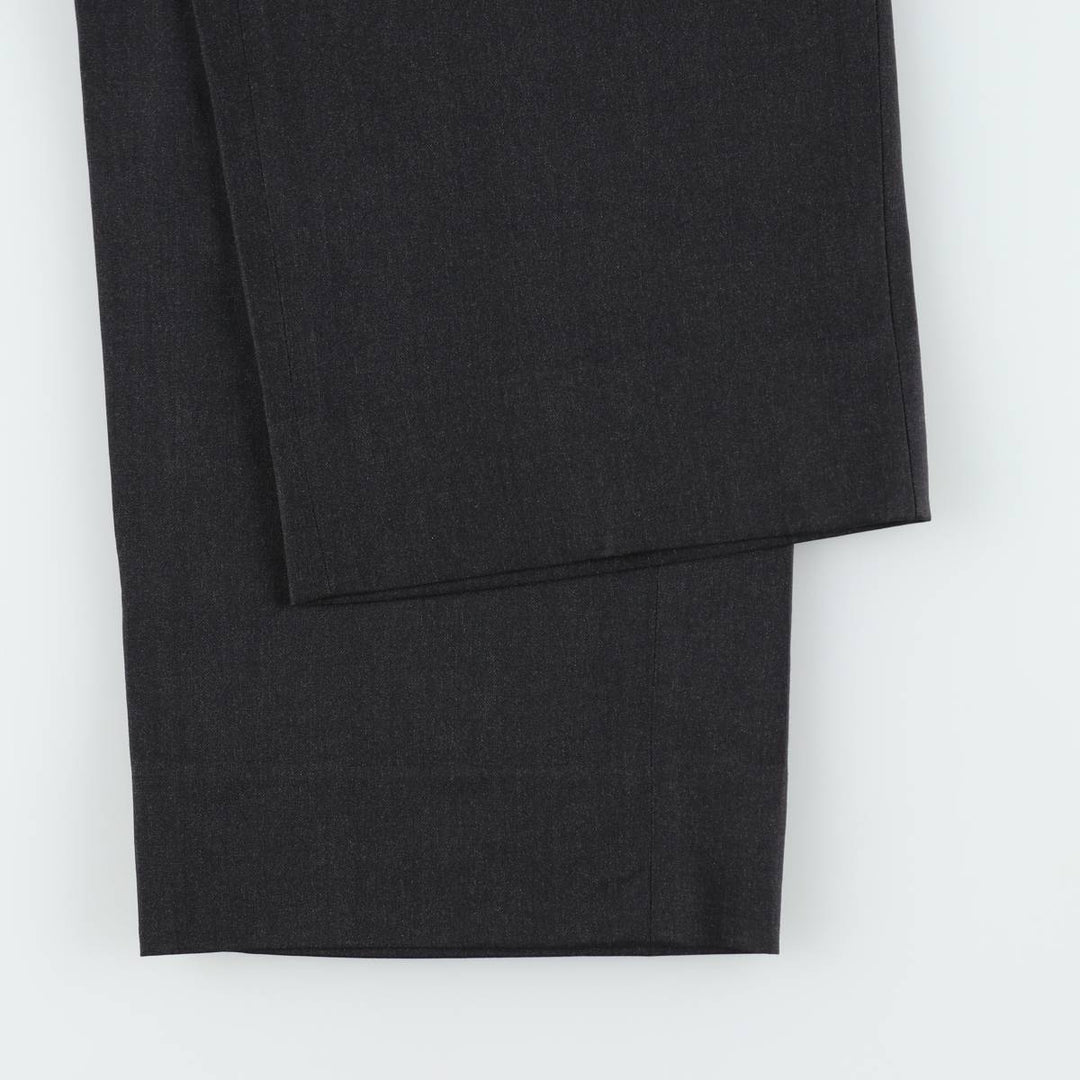 Hugo Boss HUGO BOSS Men's Slacks Pants, Size W34 (approx.) unclear Charcoal Vintage Second Hand