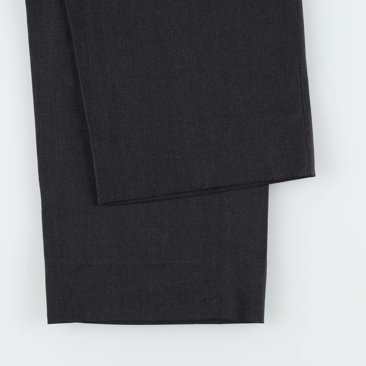 Hugo Boss HUGO BOSS Men's Slacks Pants, Size W34 (approx.) unclear Charcoal Vintage Second Hand