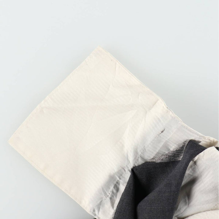 Ralph Lauren LAUREN Lauren Two-pleat wool pants slacks for men, equivalent to W36 wool gray type Vintage Second Hand
