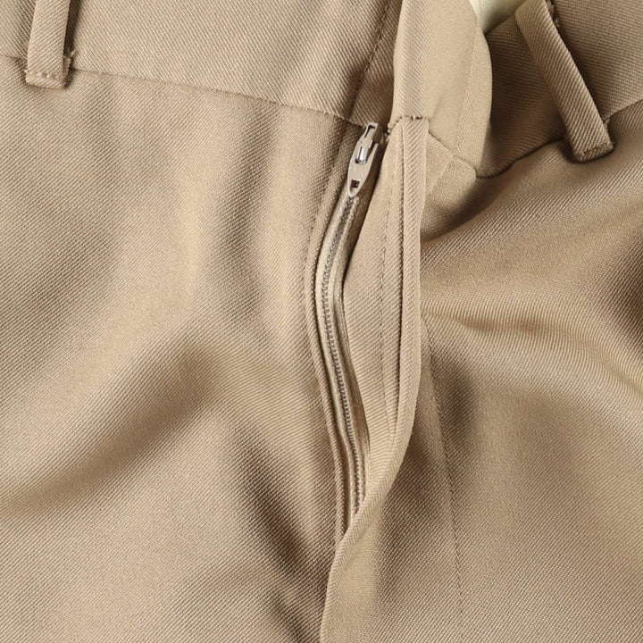 70s-era Campus slacks pants, men's size W33 (approx.), vintage. unclear Beige type Vintage Second Hand