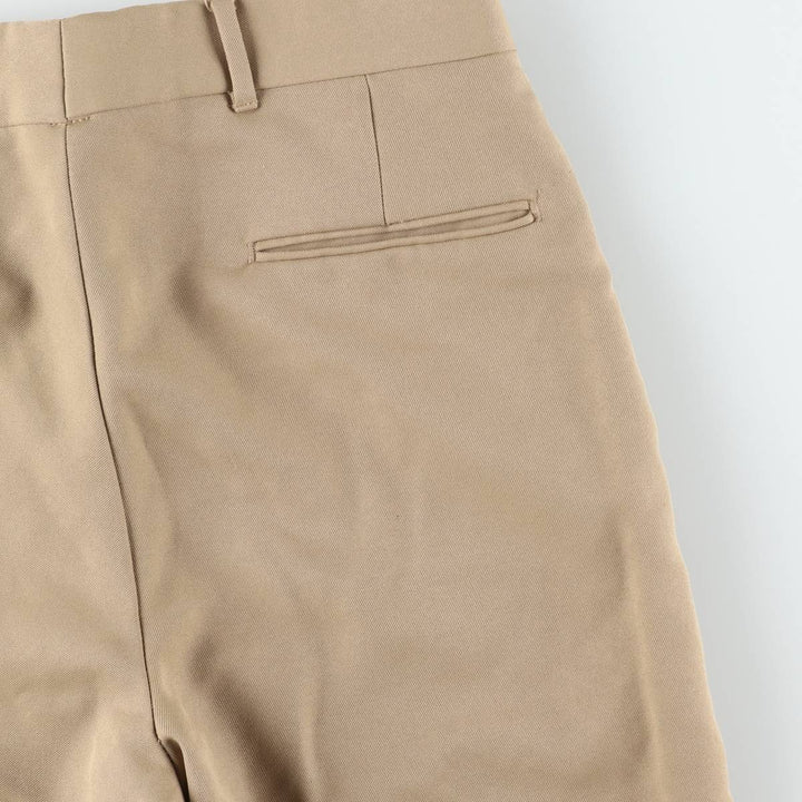 70s-era Campus slacks pants, men's size W33 (approx.), vintage. unclear Beige type Vintage Second Hand