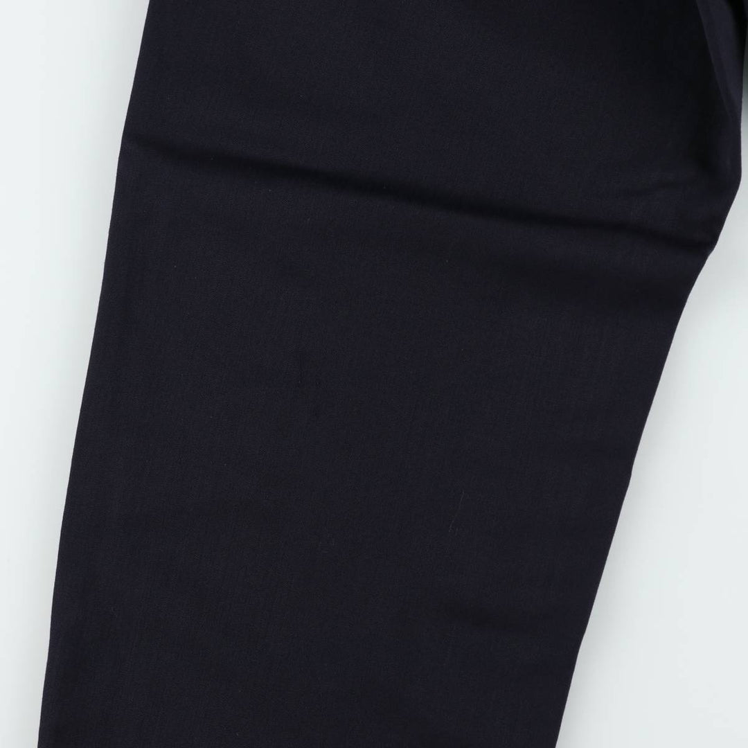 90'S Vintage Two-pleat Men's Slacks, Size W34 unclear black type Vintage Second Hand