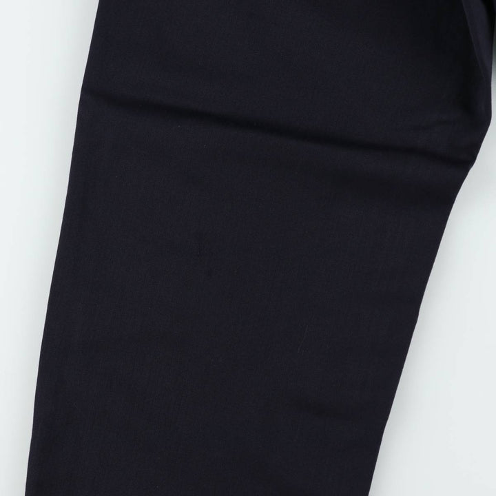 90'S Vintage Two-pleat Men's Slacks, Size W34 unclear black type Vintage Second Hand