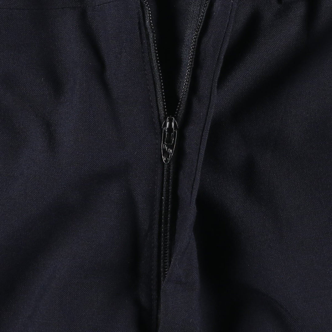 Vintage 90'S wide-leg slacks for men, equivalent to size W33. unclear navy blue type Vintage Second Hand
