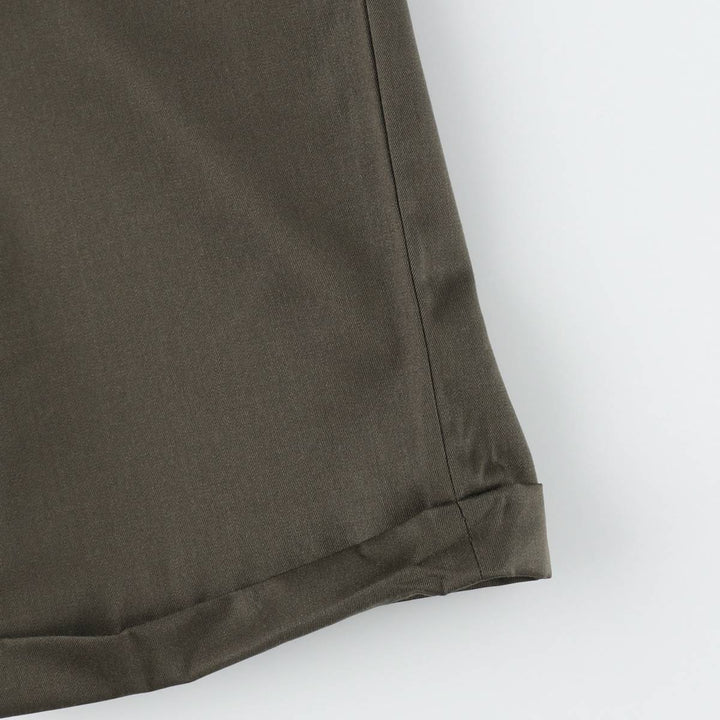 Ralph Lauren CHAPS Two-Pleat Slacks Pants, Men's W35 (approx.) unclear green type Vintage Second Hand