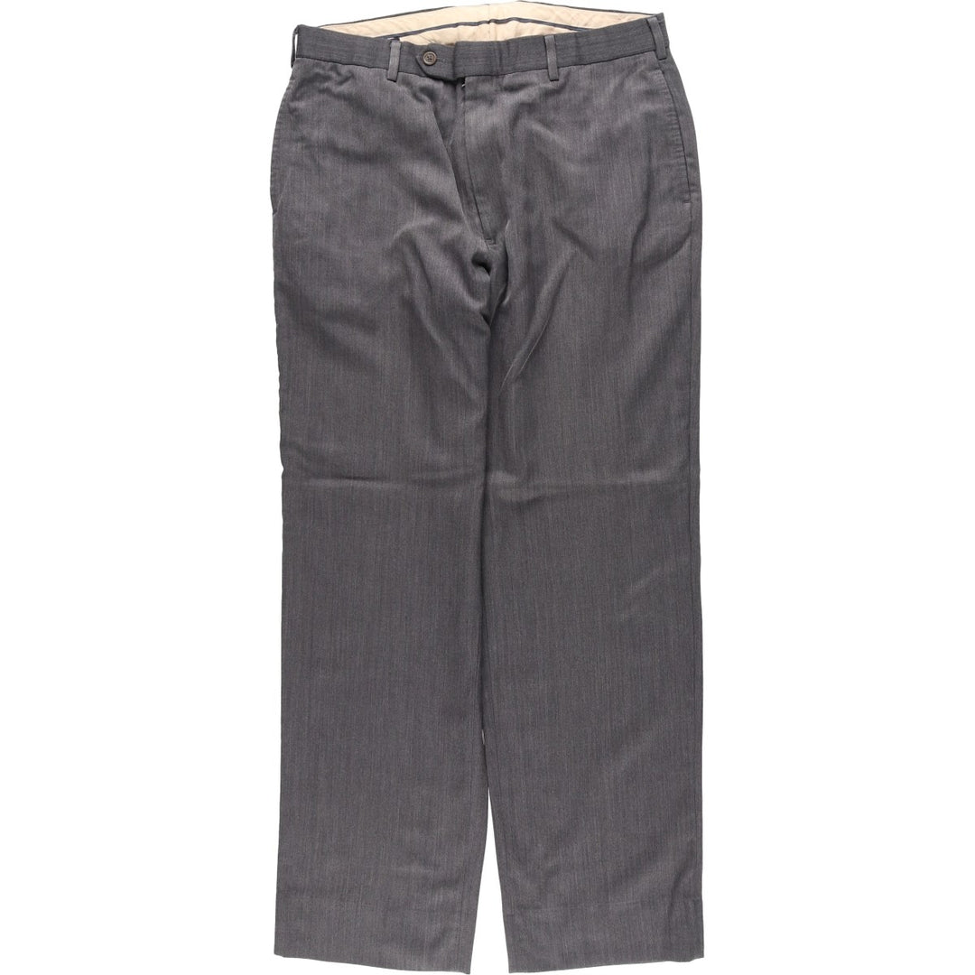 Brooks Brothers Madison wool trousers, men's size W34 (approx.) wool gray type Vintage Second Hand
