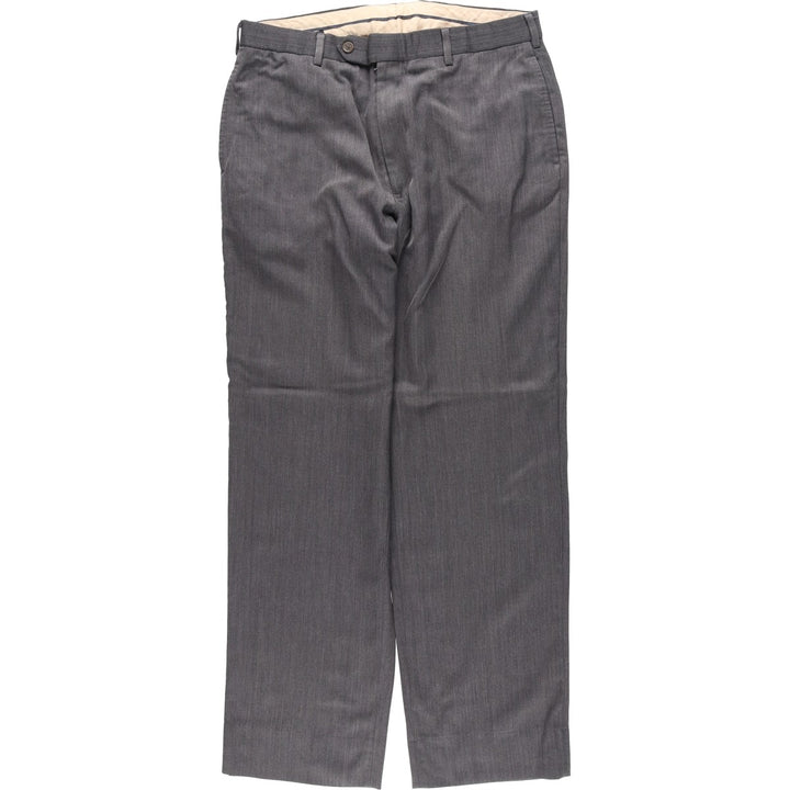 Brooks Brothers Madison wool trousers, men's size W34 (approx.) wool gray type Vintage Second Hand