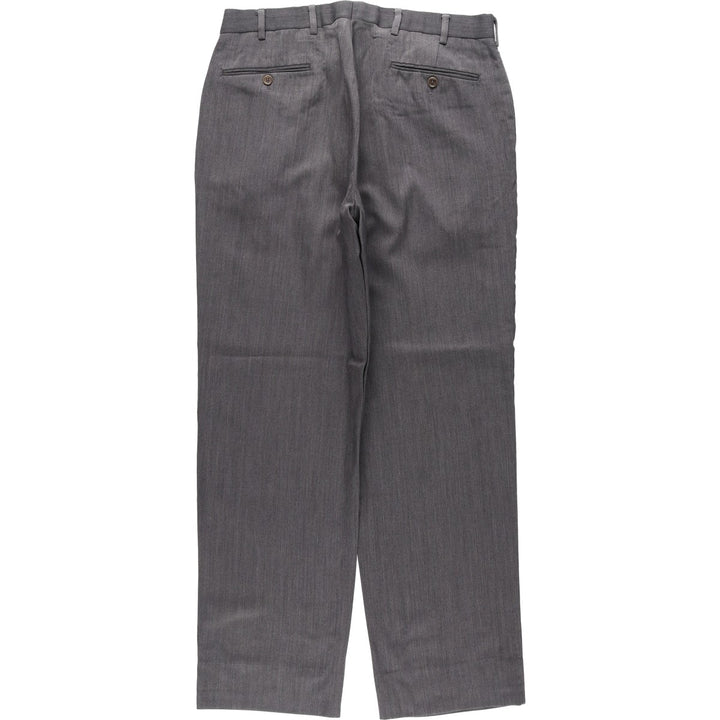 Brooks Brothers Madison wool trousers, men's size W34 (approx.) wool gray type Vintage Second Hand