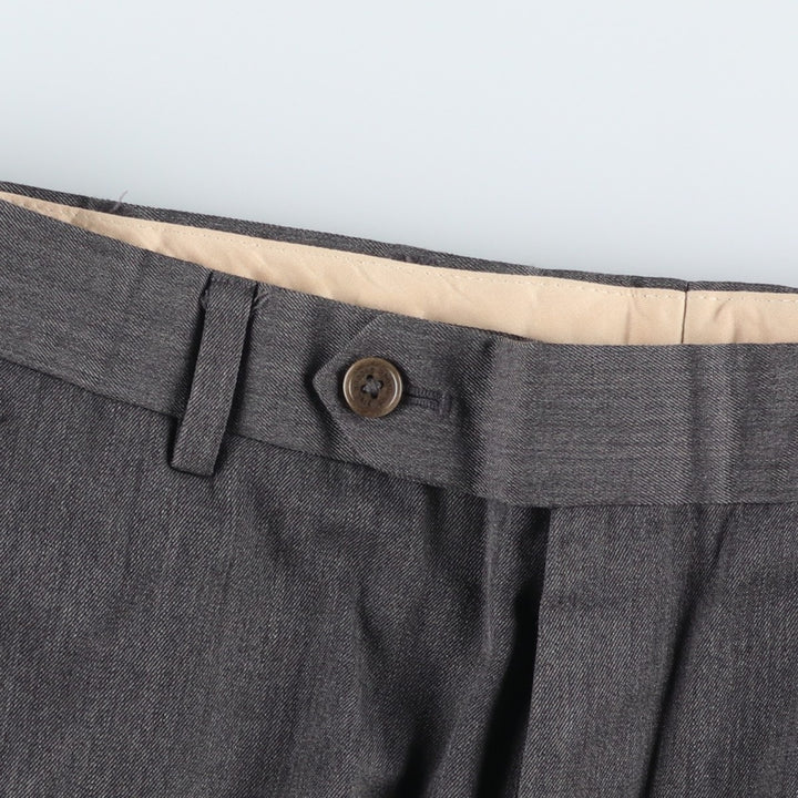 Brooks Brothers Madison wool trousers, men's size W34 (approx.) wool gray type Vintage Second Hand