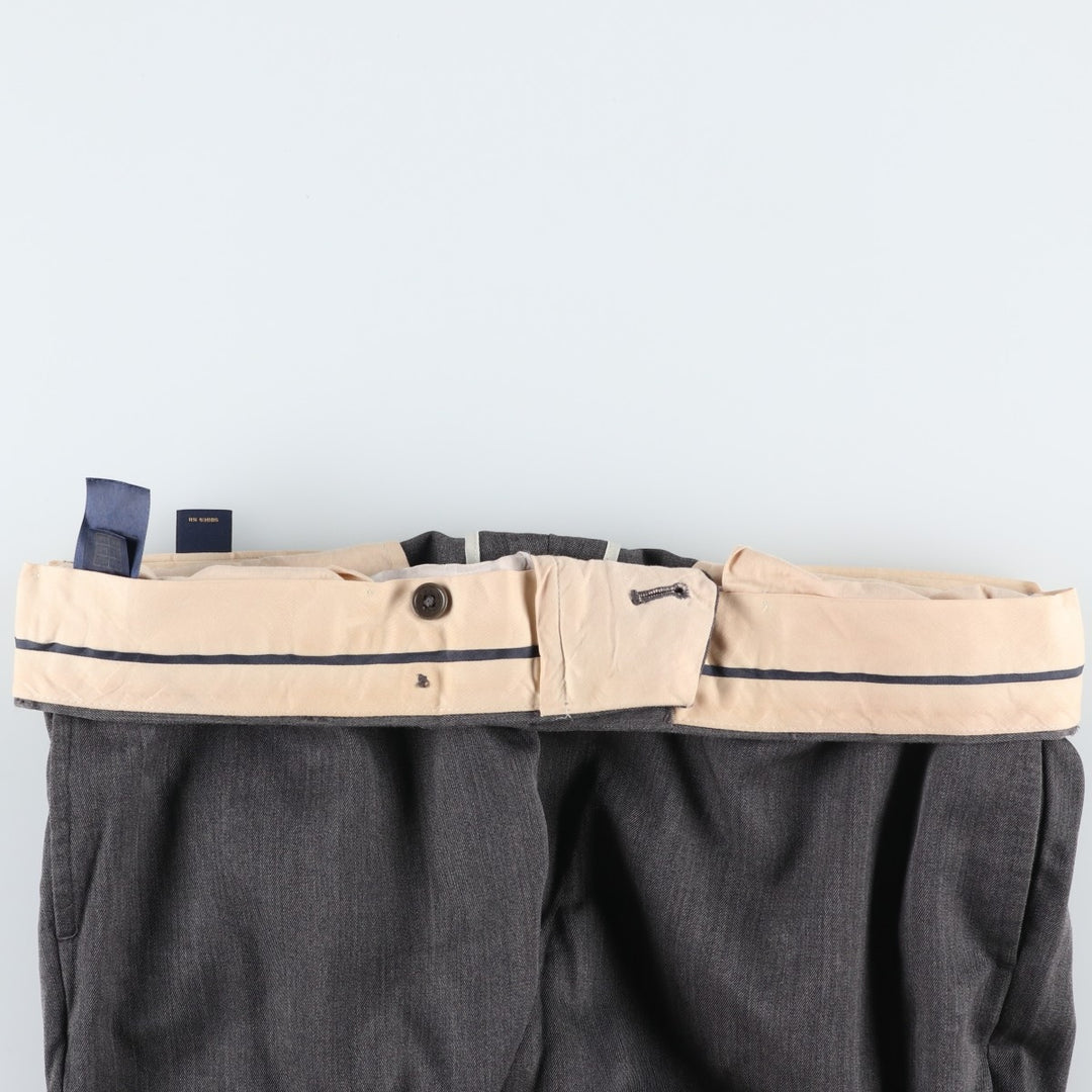 Brooks Brothers Madison wool trousers, men's size W34 (approx.) wool gray type Vintage Second Hand
