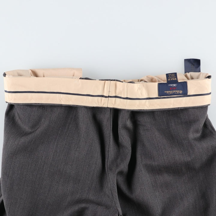 Brooks Brothers Madison wool trousers, men's size W34 (approx.) wool gray type Vintage Second Hand