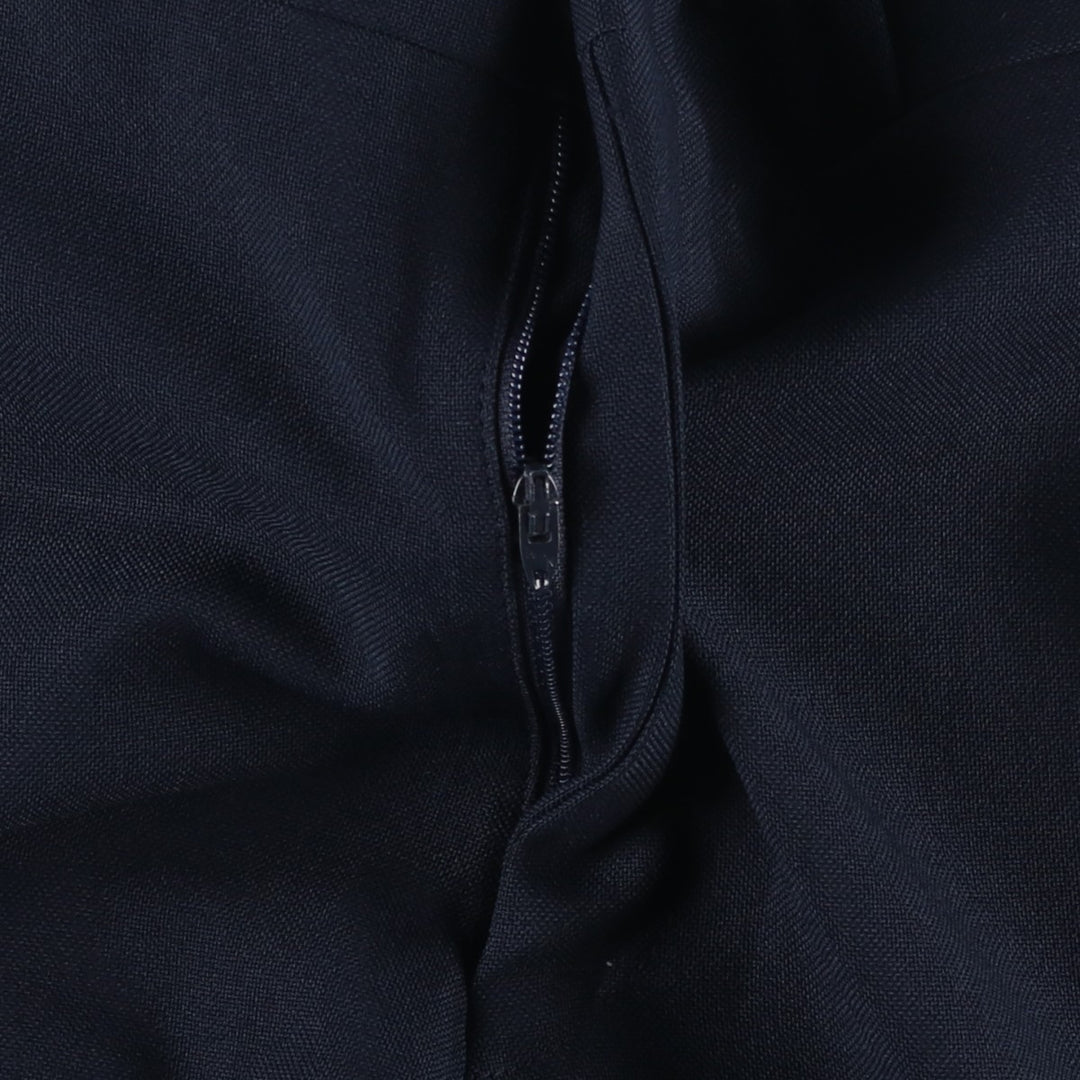 1970'S Sears Classic Collection slacks, men's size W30 (approx.), vintage. polyester navy blue type Vintage Second Hand