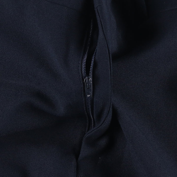 1970'S Sears Classic Collection slacks, men's size W30 (approx.), vintage. polyester navy blue type Vintage Second Hand