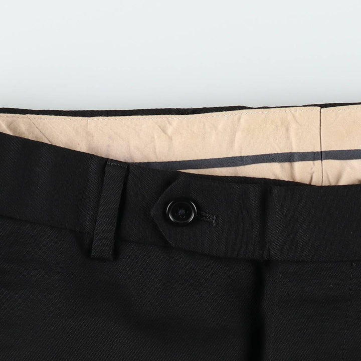 Brooks Brothers 1818 Madison wool trousers/slacks, men's size W30 (approx.) wool black type Vintage Second Hand