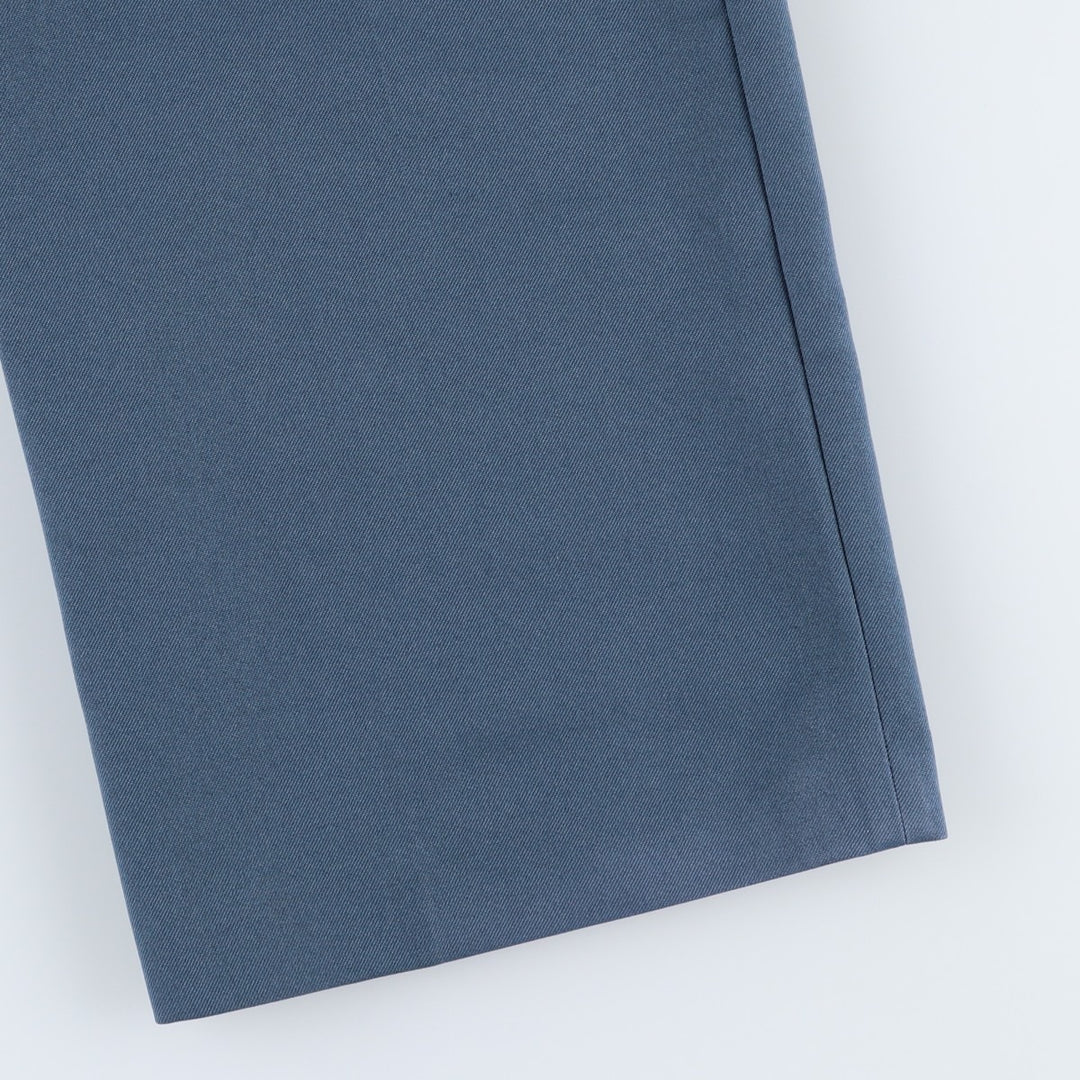 1980'S Sears The Men's Store slacks, made in Canada, men's size W34 equivalent, vintage. polyester blue type Vintage Second Hand
