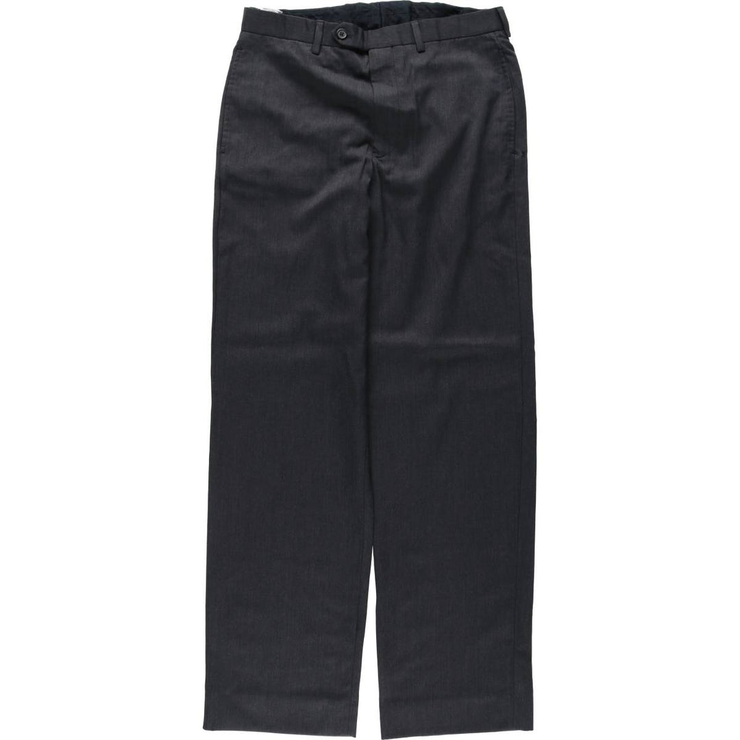 Brooks Brothers Madison Fit wool trousers, men's size W32 (approx.) wool Charcoal Vintage Second Hand