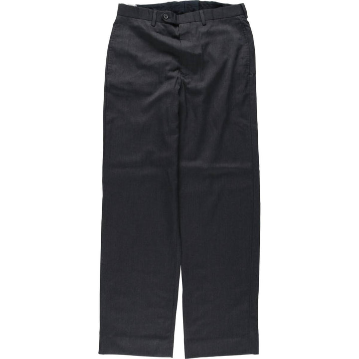 Brooks Brothers Madison Fit wool trousers, men's size W32 (approx.) wool Charcoal Vintage Second Hand